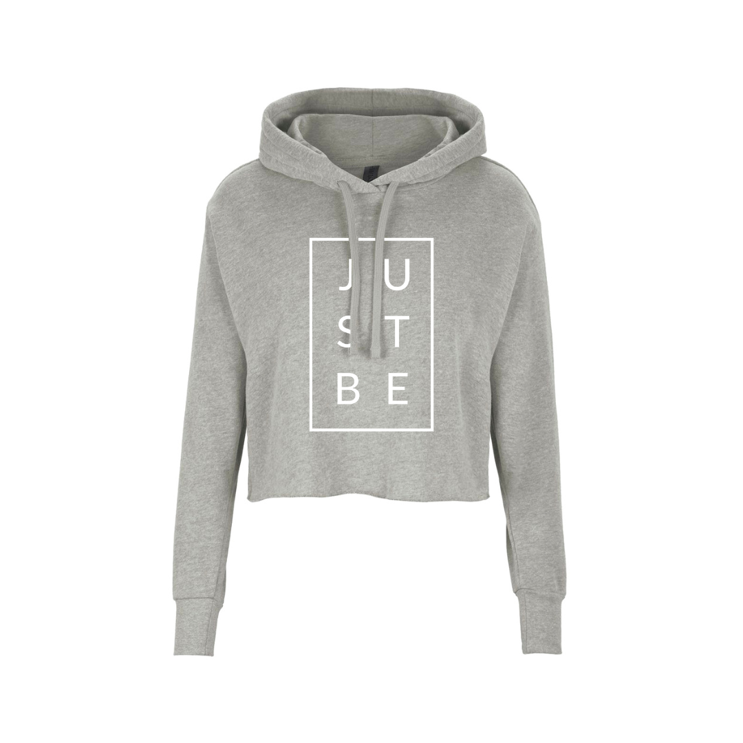 Just Strong cropped hoodie